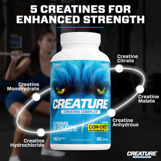 Creature creatine complex veggie capsules